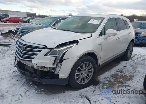 2018 Cadillac Xt5 Luxury из США, поврежденный, VIN 1GYKNDRS3JZ232153